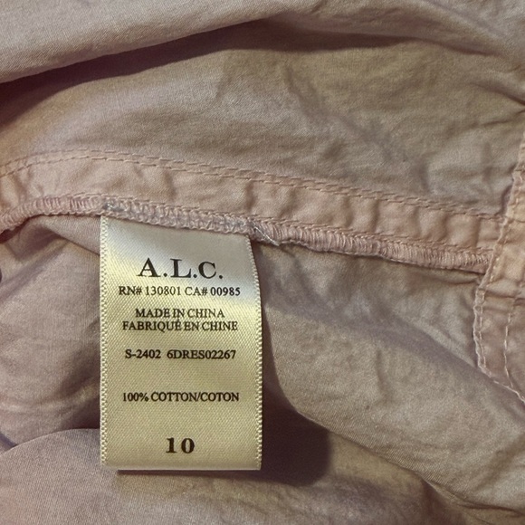 A.L.C. DEMI DIP DYE SHIRT DRESS‎ Sz 10 - Picture 7 of 8